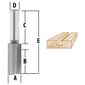 1/2" straight router bit