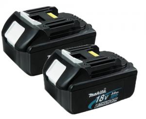 Makita lithium-ion batteries 2pk