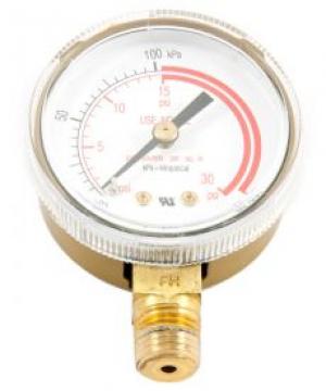 2" low pressure acetylene gauge