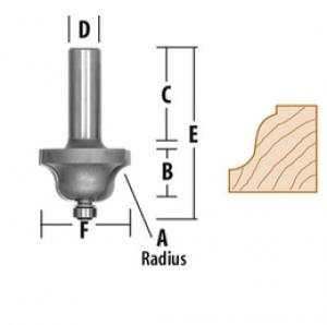 Router bit 1/4" roman ogee