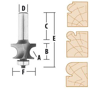 1/8" router bit wavy edge