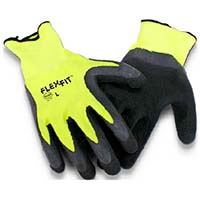 Textured Latex Coated Grip String Knit Gloves