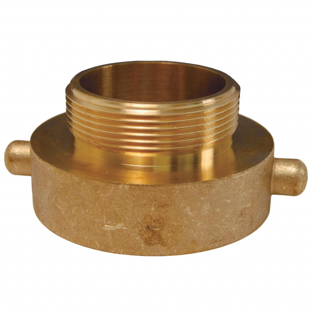 2-1/2" NST (NH) x 3/4" GHT - Brass Hydrant Adapter