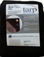 12x20 Black Mesh Tarp