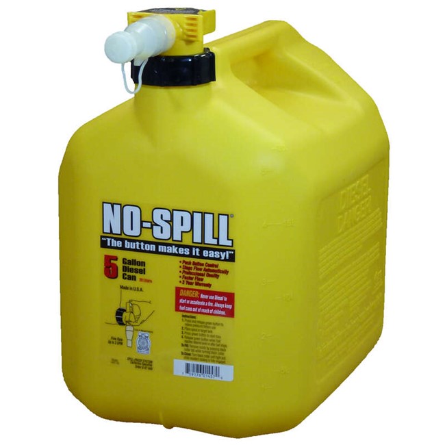 5 Gallon No-Spill Diesel Can